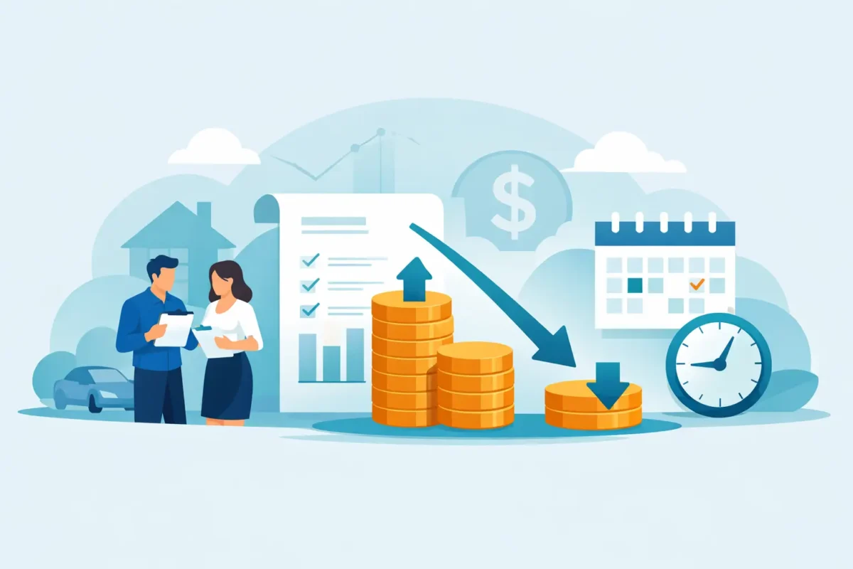 Monthly Payment Reduction Example Explained